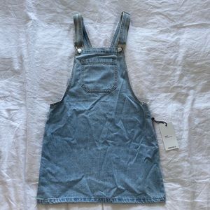 Forever 21 overall denim dress
